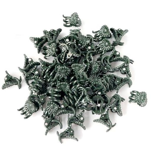 【商品内容】100個セット、サイズ:2.2*1cm、カラー:グリーン。 【高品質素材】良質なプラスチック製で、軽量かつ耐久性があり、長期間使用しても変形せず、繰り返し使用可能。植物をしっかりサポートします。 【植物保護】植物をしっかり支え、茎を傷つけることなく、成長に応じて位置を調整できるため、健康的な成長を促進します。 【簡単に使用】片手で簡単に開けることができ、初心者でも扱いやすく、誰でも簡単に使えます。 【広範な用途】庭、ベランダ、温室、室内など、さまざまな場所で使用可能。園芸愛好家やガーデナーにとって必須アイテムです。