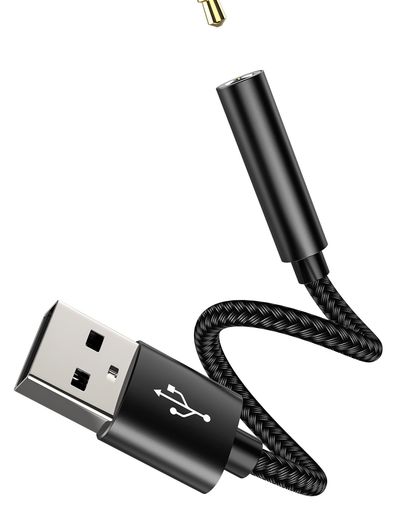 【ユニバーサル3.5mm互換性】すべての3.5mmヘッドフォン、マイク、オーディオケーブルに対応する3.5mm雌オーディオポートを搭載しています。PC、車、さらにはモバイルデバイスでもOTGアダプターを使用してシームレスに接続でき、便利なリスニング体験を提供します。(ご注意:OTGアダプターを使用した場合、USB-Cフォンのみ通話機能をサポートし、他のインターフェースの携帯電話では通話機能をサポートしていません!) 【ハイファイ音質】内蔵されたプレミアムDACチップにより、最大24ビット/48kHzのロスレスオーディオ出力を提供。安定した音声伝送と高忠実度のオーディオパフォーマンスを楽しめます。追加のドライバやソフトウェアは不要で、デバイスに接続するだけでクリアで鮮明な音質を提供します。スタジオセッション、ゲーム、または外出先でのエンターテイメントに最適です。 【耐久性のあるデザイン】高品質なアルミニウム合金製シェルと編みナイロンケーブルで作られたこのアダプターは、優れた耐久性と安定性を提供します。日常的な重使用に耐えるように設計されており、パフォーマンスを損なうことなく長期間使用できます。