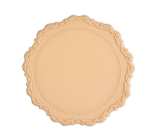 シーリング『シーリングスタンプ用シリコンスタンプ台クリームオレンジas-base』(3.0)