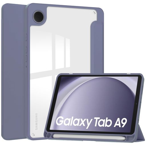 GalaxyTabA92023適用ケースカバー手帳型薄型SM-X110/X115/X1178.7インチタブレット用高級PUレザーケース三つ折りマグネット開閉式SamsungGalaxyTabA9タブレット対応保護ケースの商品画像