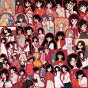 きれいな女の子シール49枚、かわいいノートパソコン用ステッカー、学校の生徒へのギフト、教室の先生への賞品、子供や十代の女の子向けのステッカー(昭和ガール)