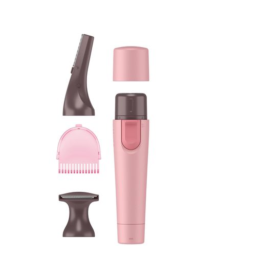 テスコムフェイスシェイバーボディシェイバー乾電池式メルティピンクTK351A-P