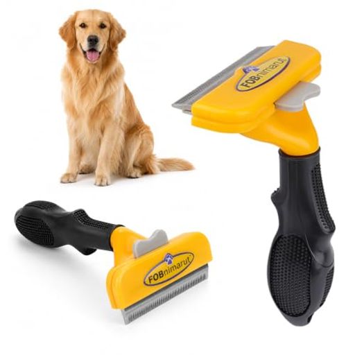 Shinse 犬用ブラシ 抜け毛 ブラシ 犬用ぶらし ワンプッシュ式 小型犬 中型犬 大型...