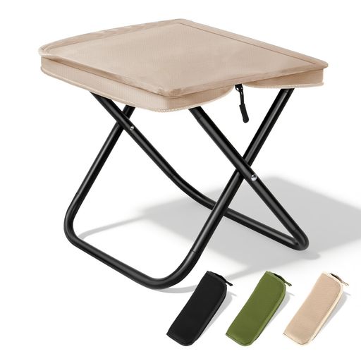 CampWild 折りたたみ椅子 軽量コンパクト アウトドアチェア 耐荷重 120kg 携帯便利...