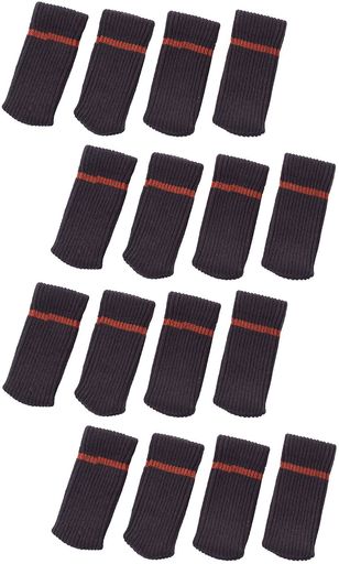 スマイルキッズズレにくいイス脚カバー4脚用ブラウンAIC-04BR