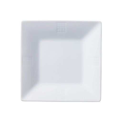 Noritake ノリタケ スクエア プレート 15cm リズモホワイト 電子レンジ対応 食洗器対応 1枚 ファインポーセレン 10194/1610 happynight-10502653 Happy night Rainbow パッケージ画像