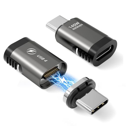 USBCޥͥåȼץ(2ĥå)USBCCѴץ24ԥޥͥåUSB440GBPSǡž/PD140W®...