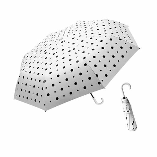 日傘uvカット晴雨兼用レディース折りたたみ傘-手動紫外線遮断耐風撥水附带収納ポーチ付き携帯便利遮光遮熱高強度グラスファイバー8本骨折り畳み傘焼け防止梅雨対策傘超撥水人気小型33…