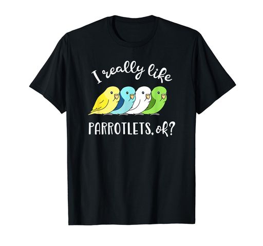 Rakuten - オウムが本当に好きですよね?ぽっちゃりオウム柄カワイイTシャツ