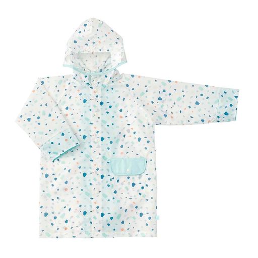 DbyDADWAYディーバイダッドウェイレインコート90/シーグラス/ホワイトAADB002340190