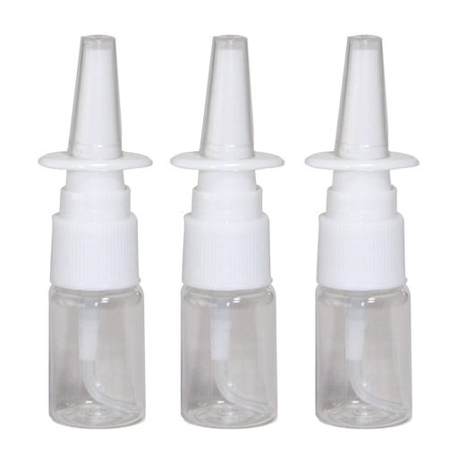 ドライノーズ対策に点鼻スプレーボトル10mL空容器3本セット