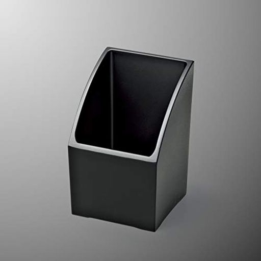 メリーナ(mellina)アメニティスタンド小W7.5xD7.5xH11.6cmエコブラック『モノクローム(monochrome)』M8..