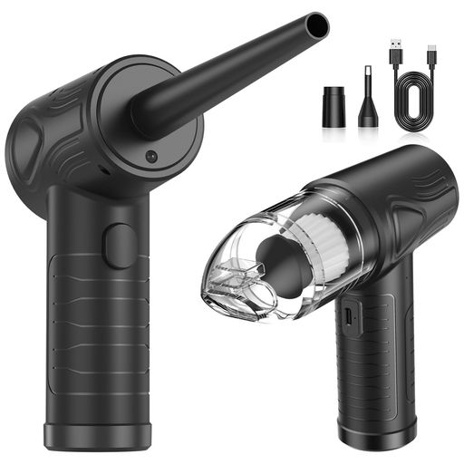 エアダスター強力電動エアダスター3段階風量調整ブロワー洗車6000mAhバッテリー充電式エアダスター過熱..