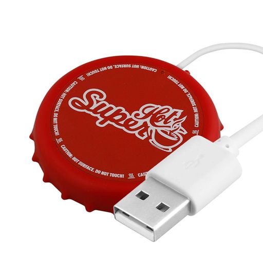 マグウォーマーカップウォーマー保温コースター適温55°CぐらいUSBコースターカップ保温加熱ミルクティ..