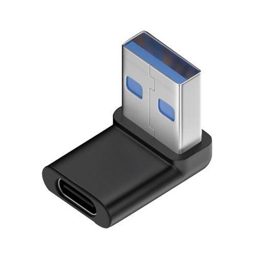 CYUSB-C型雌ねじ90度傾斜USB3.0Aノートパソコンデスクトップの雄ねじデータアダプタ