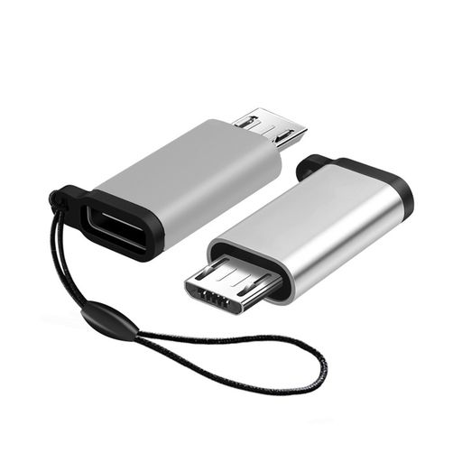 FineGoodマイクロUSB変換アダプタータイプUSBCtoMicroUSB変換コネクタ急速充電とデータ同期MicroUSB変..