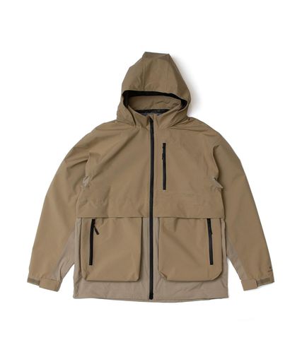 ���Ρ��ԡ���(snowpeak)SYMPATEXHybridRainJacketJK-25SU701�쥤�󥸥㥱�åȥ쥤�󥳡��ȥ�󥺥�ǥ�����BEIGEL