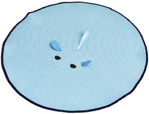 逸品社水切りマット径30cmウミノトモダチマルチマットメンダコ(ブルー)