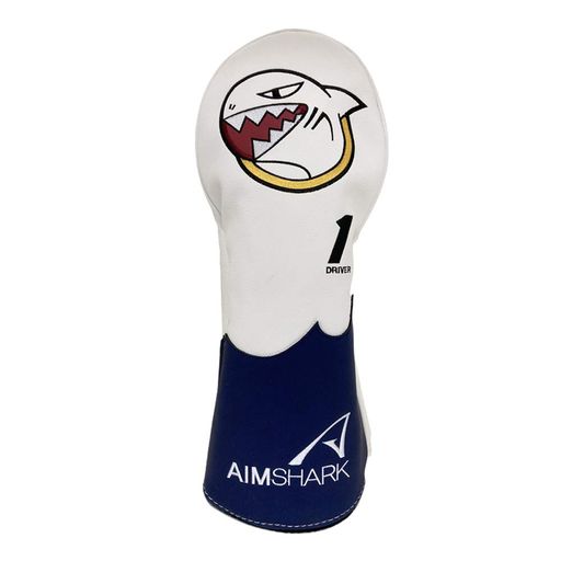 AIMSHARKMarkゴルフヘッドカバードライバーカバーフェアウェイウッドカバーユーティリティカバー(マー..
