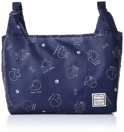 Shopping Bags, Ecology Bags - [マーマフィオーレ]コンパクトお弁当バッグいぬ柄3301-15