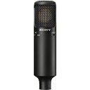 ソニー(SONY)単一指向性コンデンサーマイク日本製φ25マイクカプセルC-80ブラック