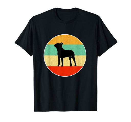 ボストンテリアシャツ犬ママLOVE-RギフトTシャツ