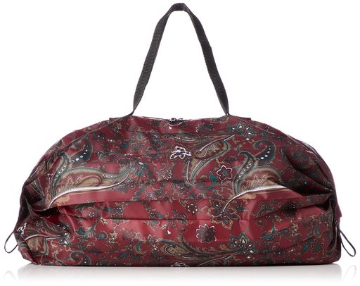 Tote Bag Type - [オーエフエス]エコバッグペイズリー柄撥水6300-00エンジ