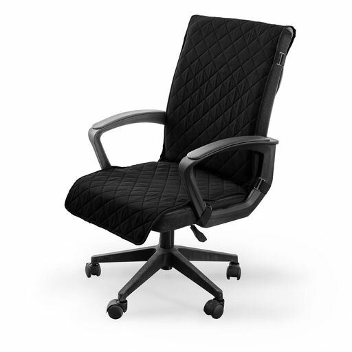 TIANSHUユニバーサル撥水チェアカバー滑り止めストラップ付き洗えるリバーシブルデザイン肘あり/肘なし..