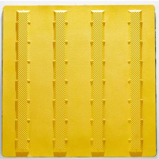 TRUSCO(トラスコ)点字マット屋外用300角ラインタイプTTPL-300x20枚【ケース販売】