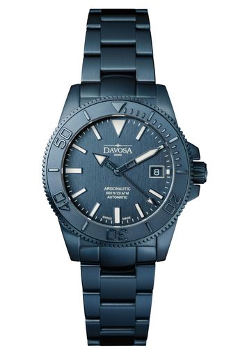 [ダボサ]腕時計機械式自動巻き20気圧防水アルゴノウティック39モノクローム限定スイス製161.540.40メンズブラック