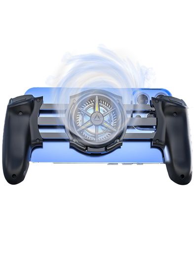 スマホ冷却ファンZacooraスマホクーラー【ハンドル型携帯】USB給電式スマホ熱急速冷却静音設計iPhoneMagneticシリーズ/Android用のポータブル、ゲーム、ライブ配信、撮影に対応