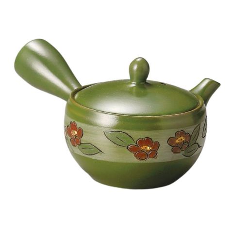 J-kitchens急須陶器一人用スタイリッシュシンプルモダン140cc(さわやか網/小さい)