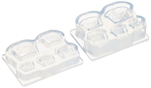 亀島商店ソフトモールドマフィン立体型ホビー用ツールC-733