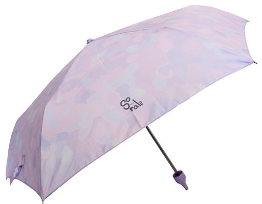 折りたたみ傘レディース親骨55cmおしゃれマーブル模様軽量丈夫グラスファイバー吊り下げ便利カラビフック内蔵パープル