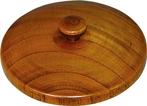 天然木湯呑用つまみ付湯蓋内寸φ7.2cmAM-MJ357