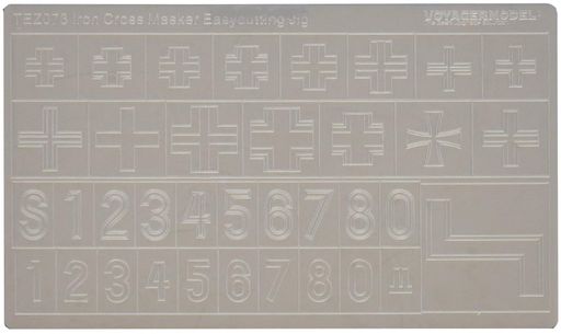 ボイジャーモデル1/35第二次世界大戦ドイツ車体番号/鉄十字ステンシル製作セット汎用プラモデル用ツー..