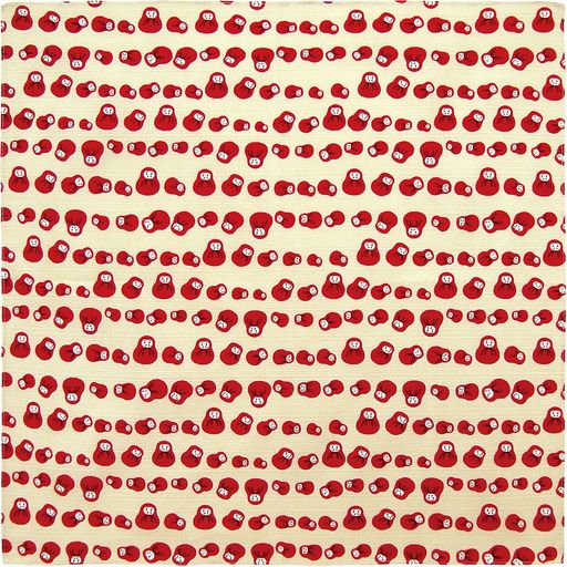 プレーリードッグ風呂敷レッド48x48cmTFS-605