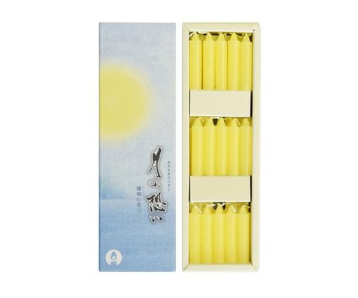 丸叶むらた月の想いろうそくスリムボックス30本入