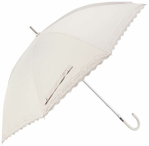 MOONBAT(ムーンバット)[ビューティーシールド]遮光遮熱UV長傘日傘【一級遮光】50cmレディース花刺繍