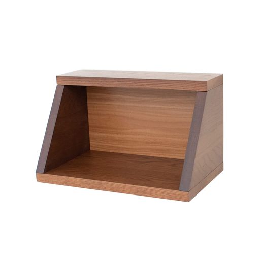 サイズ:幅35x奥行20x高さ21.3cm 材質:高級感を感じられるホワイトオークを使用しています。 インテリアを邪魔しない、シンプルでモダンなデザインです。 コンパクトでマンションのお部屋でも置きやすいサイズになっています。