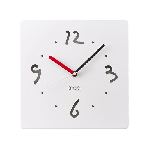 オークマジャパン東大阪ブランド認定製品喜多俊之SPAZIO掛時計オフホワイト250x250x20mm649239