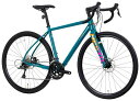 NESTO【完全組立配送】ミクスチャー700x38C16段変速530mmダークグリーン