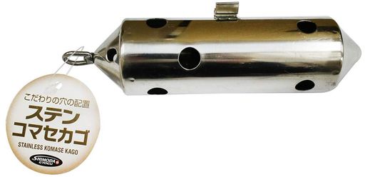 下田漁具ステンコマセカゴL-80号シルバー