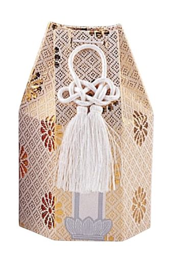 分骨袋広金分骨袋金[2.3寸壷用]|仏具仏壇用品手元供養骨壷用