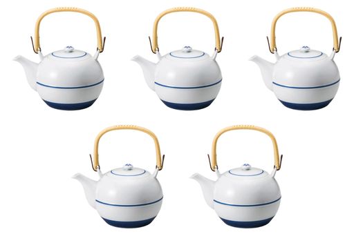 5個セット夢路M5号土瓶[12.5x11cm650cc]|有田焼土瓶有田焼セトモノホンポ(Setomonohonpo)