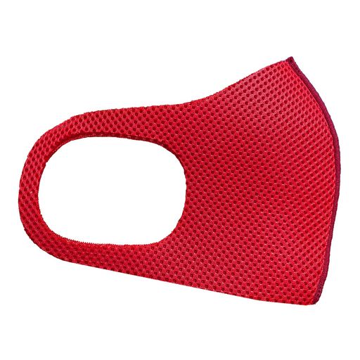 [アイケープラス]スポーツマスクメッシュマスクMA12-レッド-L-5枚set