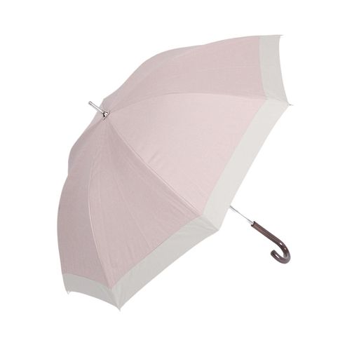 ムーンバット【1級遮光】日傘長傘遮光率99.99%UVカット99%遮熱効果カラーブロック22-228-40611-00ベージュ