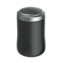 ヒロコーポレーション【SAFFRON】充電式丸形シェーバーHDL-0951/HDL-0968ひげ剃り(ブラック【HDL-0951】)