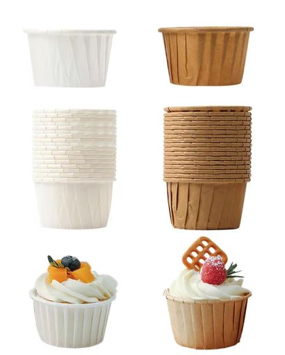 YACHUNマフィンカッププケーキ型ベーキングカップケーキカップ剥がれやすい耐熱防水耐油DIY製菓用品家..