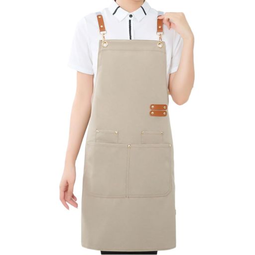 [Frenflu]エプロンアウトドアエプロン長さ調整タイプエプロンエプロンメンズエプロンキャンバスエプロ..